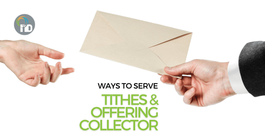 Ways to Serve - Tithes and Offering Collector at newDAY Church Edenvale