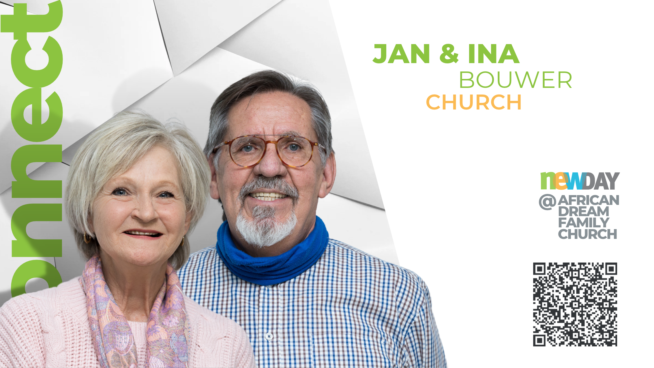 Jan and Ina Bouwer | Church Connect Group Church Venue