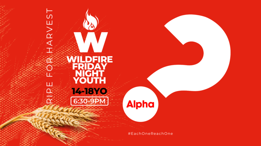 Friday Night Youth Alpha Course | Wildfire 14-18YO